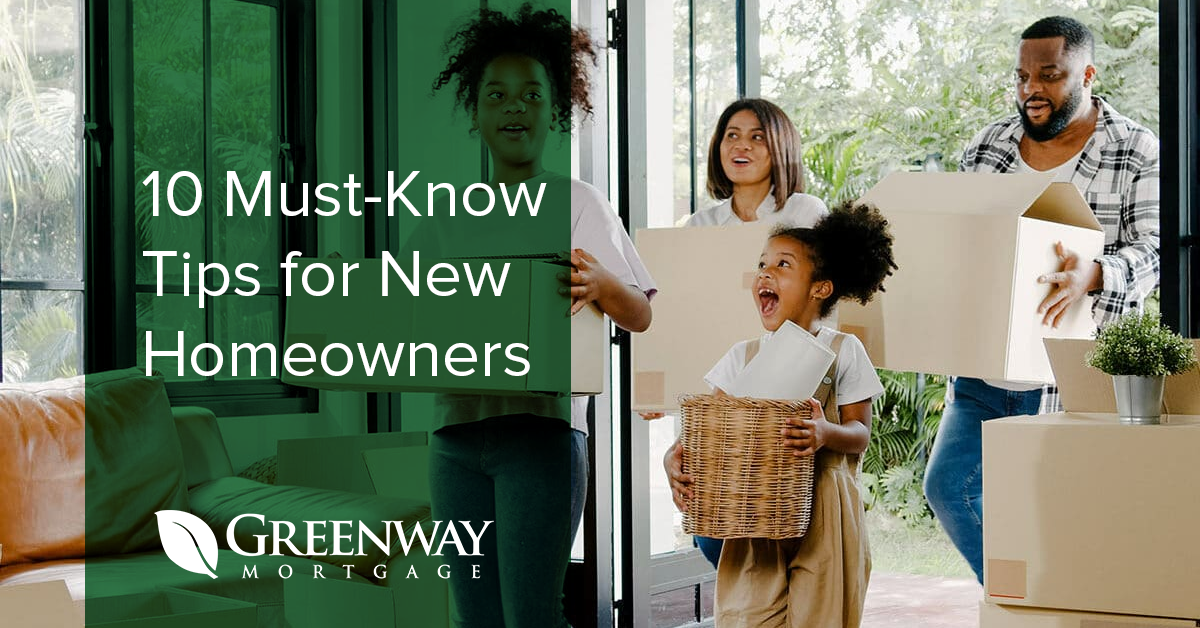 10 Must-Know Tips for New Homeowners