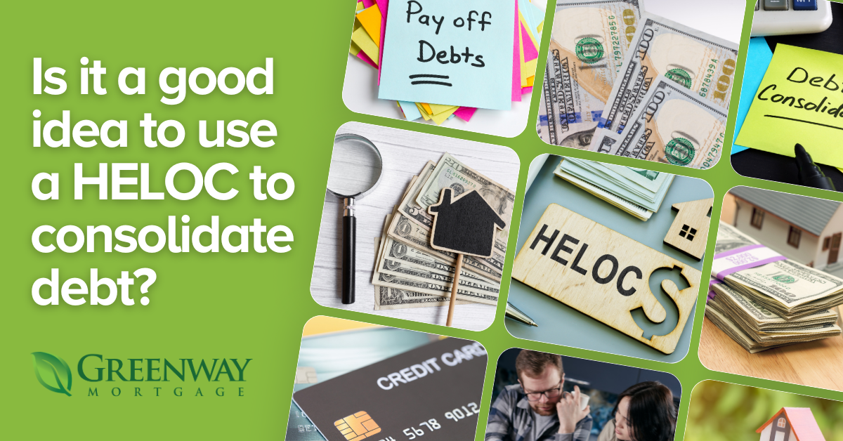 Is it a good idea to use a HELOC to consolidate debt?