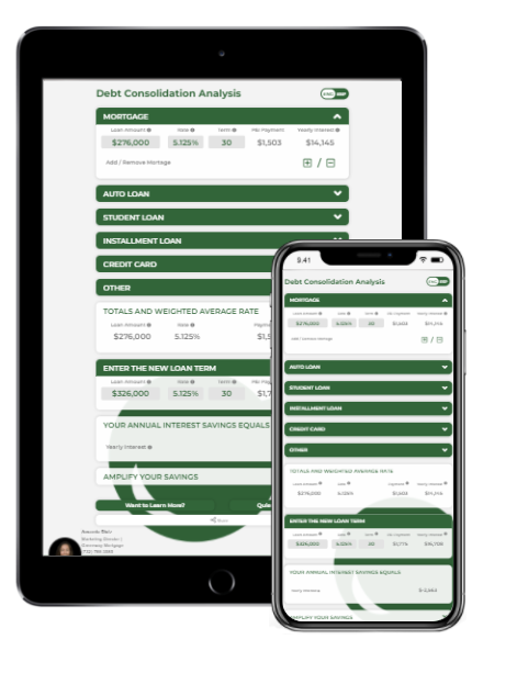 Debt Consolidation Calculator 